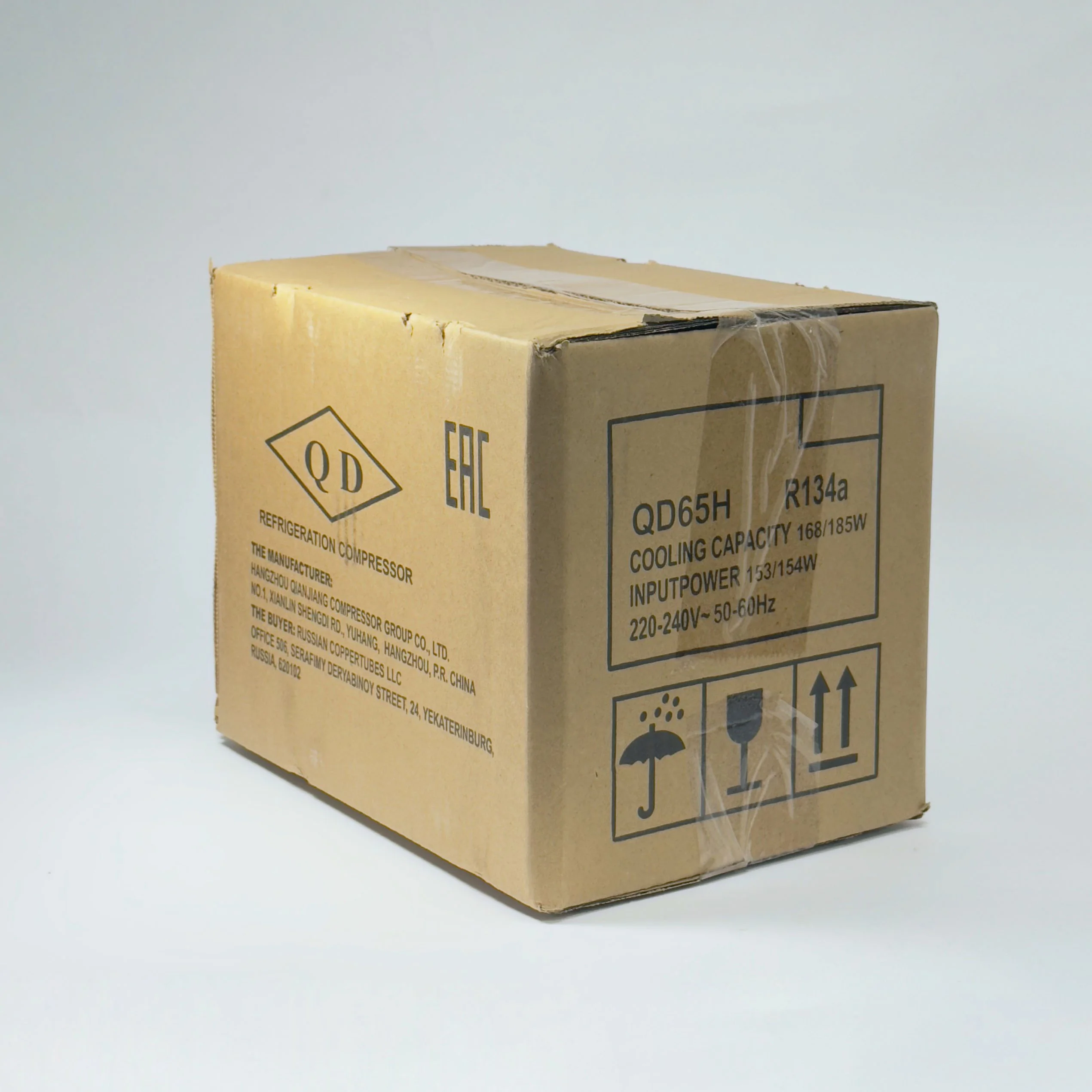 Компрессор QD65H (J) (168 Вт, R134a, LBP) - изображение 5
