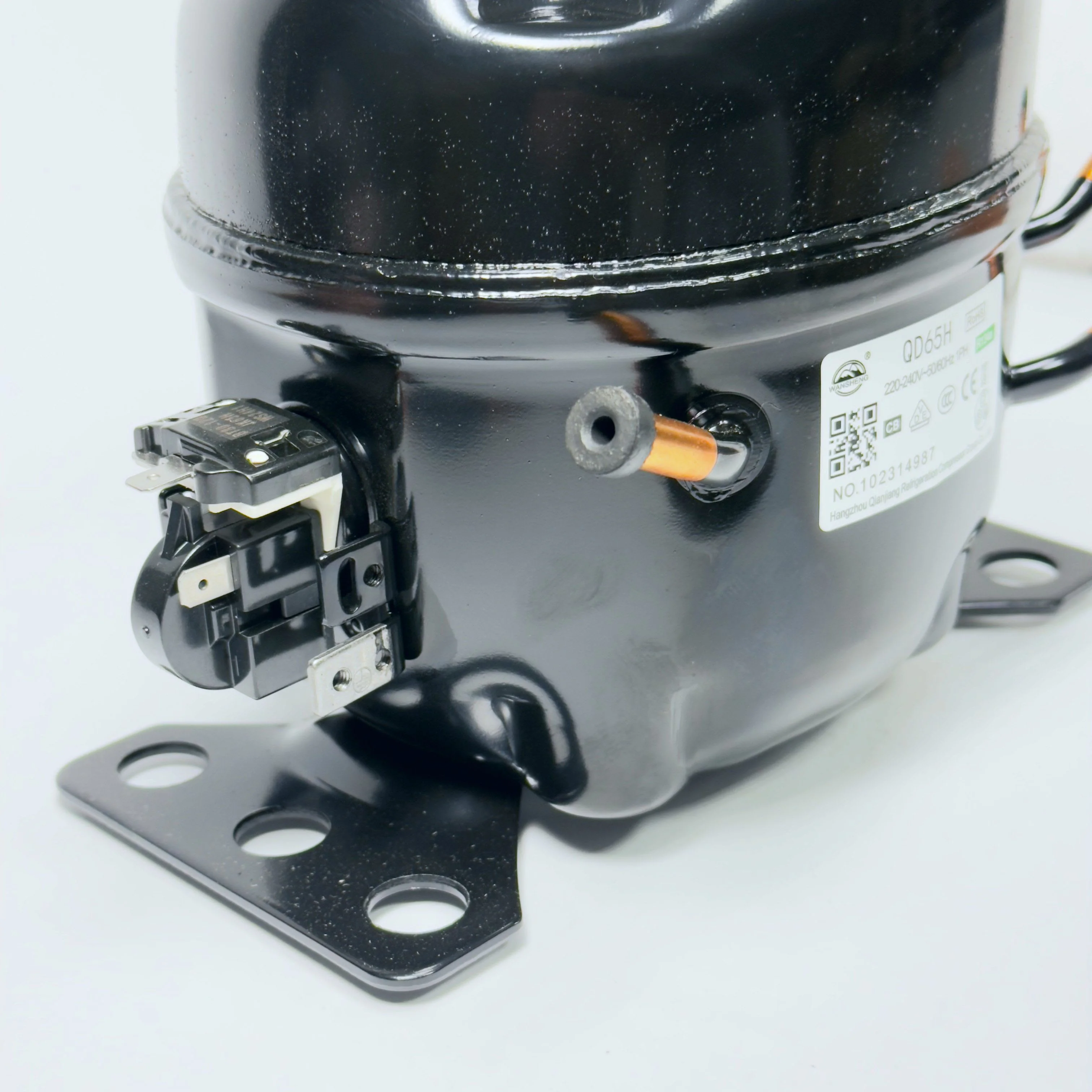 Компрессор QD65H (J) (168 Вт, R134a, LBP) - изображение 3