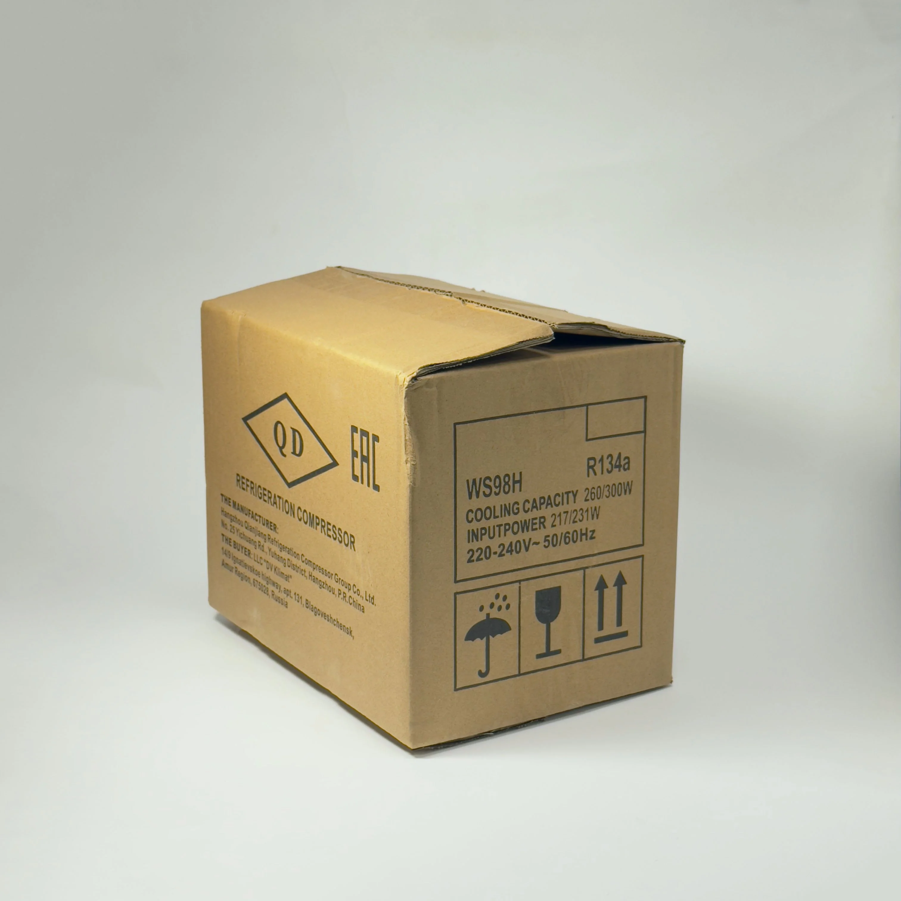 Компрессор WS98H (WD) (255 Вт, R134a, LBP)