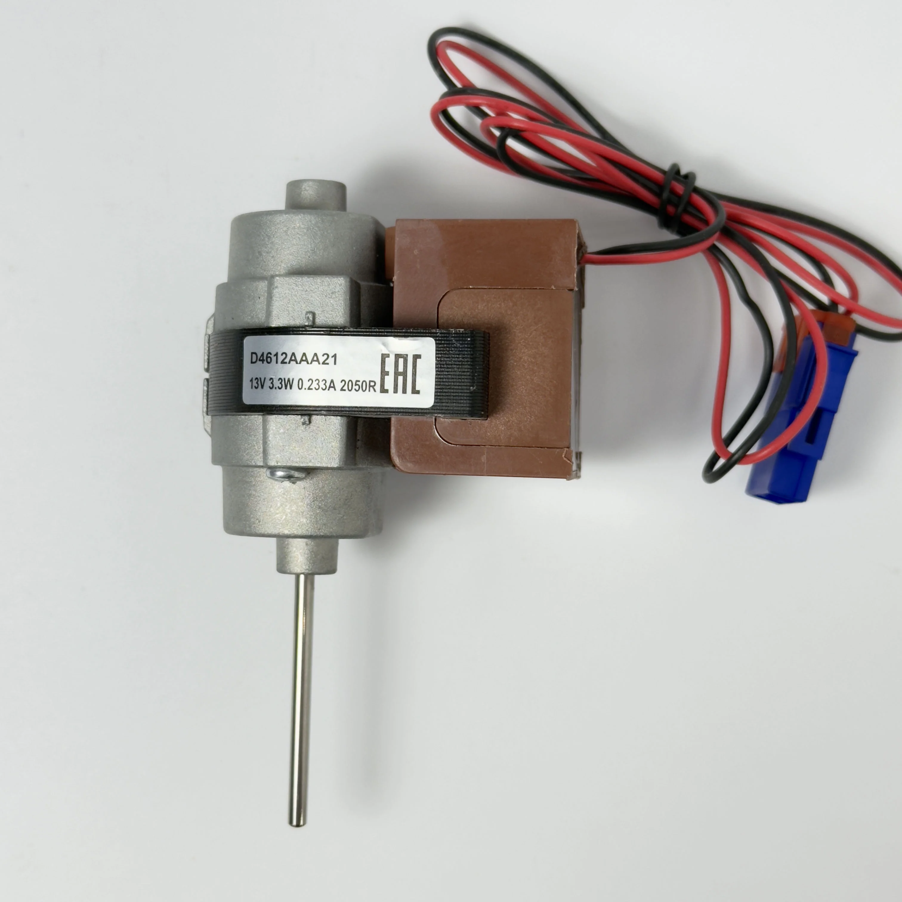 Вентилятор Daewoo, Bosch D4612AAA21 12V, 3.3W, 2050rpm, шток Ø-3,17мм, L-38мм - изображение 5